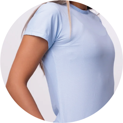 camiseta dry smart blue